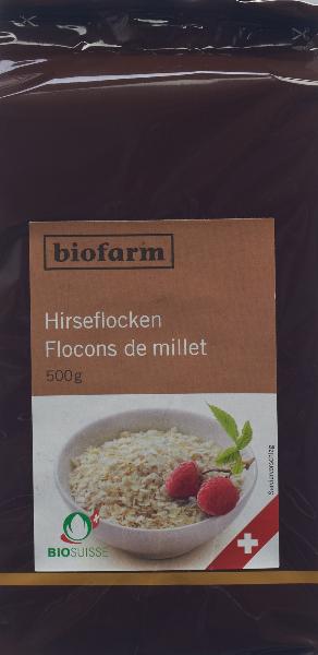 Biofarm Schweizer Hirseflöckli Knospe 500 g