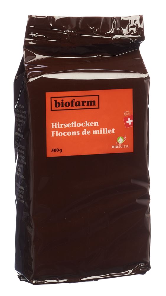 Biofarm Schweizer Hirseflöckli Knospe 500 g