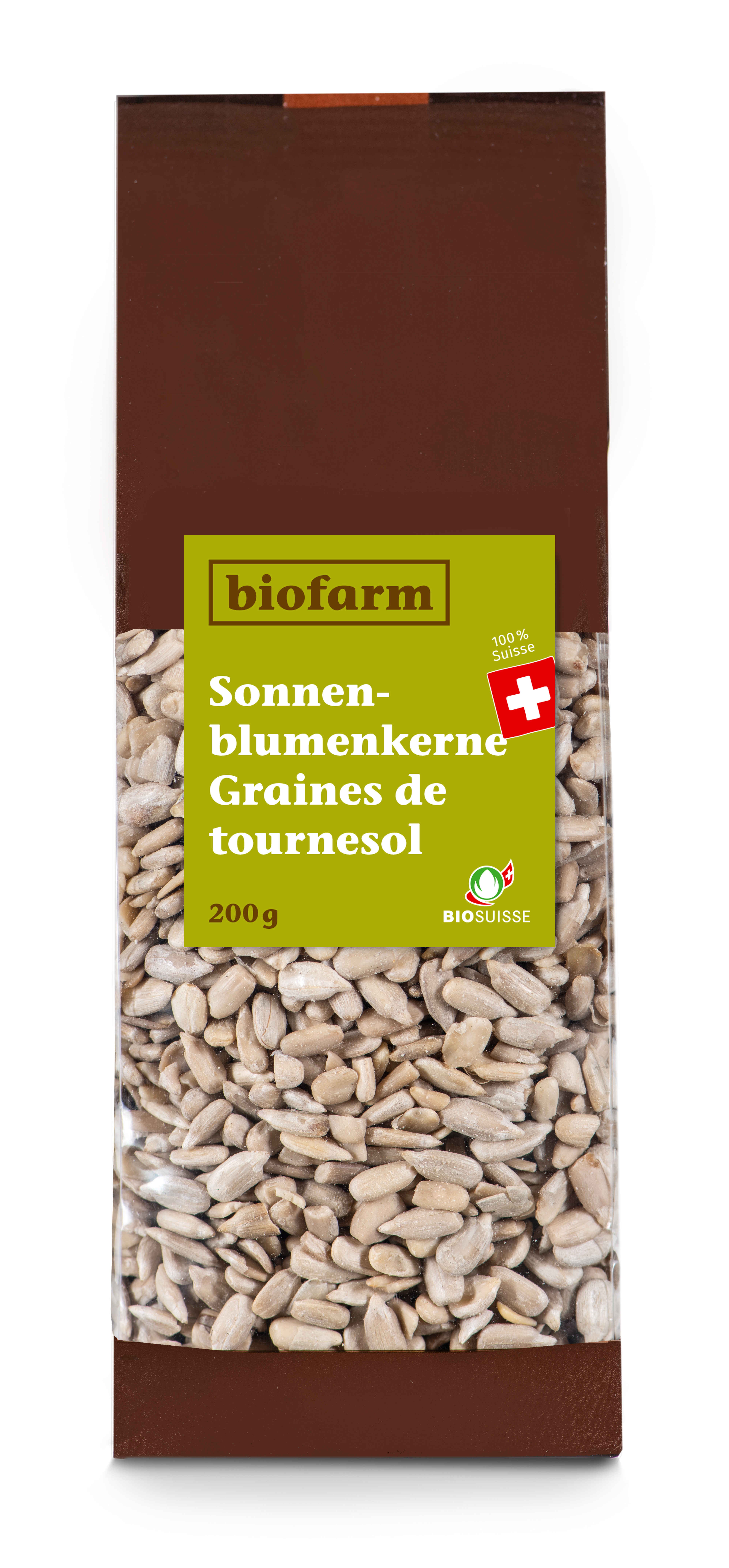 Biofarm Sonnenblumenkerne Ch Knospe Beutel 200 G