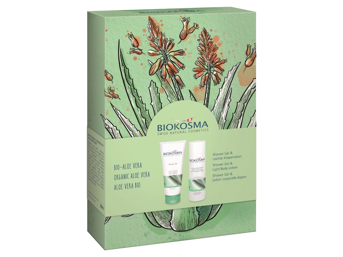 Biokosma Geschenkset 2025 Aloe Vera Box