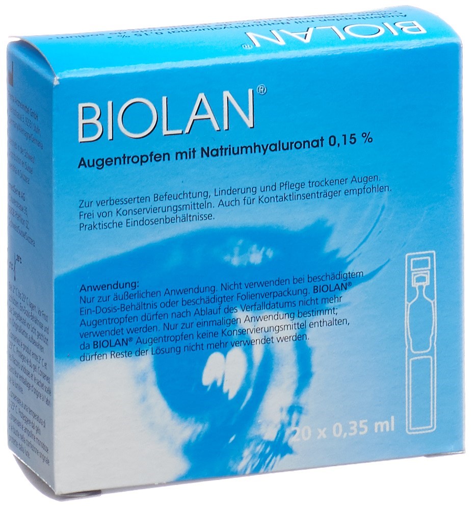 Biolan Gtt Opht 20 Monodos 0.35 ml
