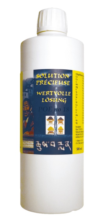 Bioligo POE 18 Solution Précieuse Préparation d'oligoéléments Fl 500 ml