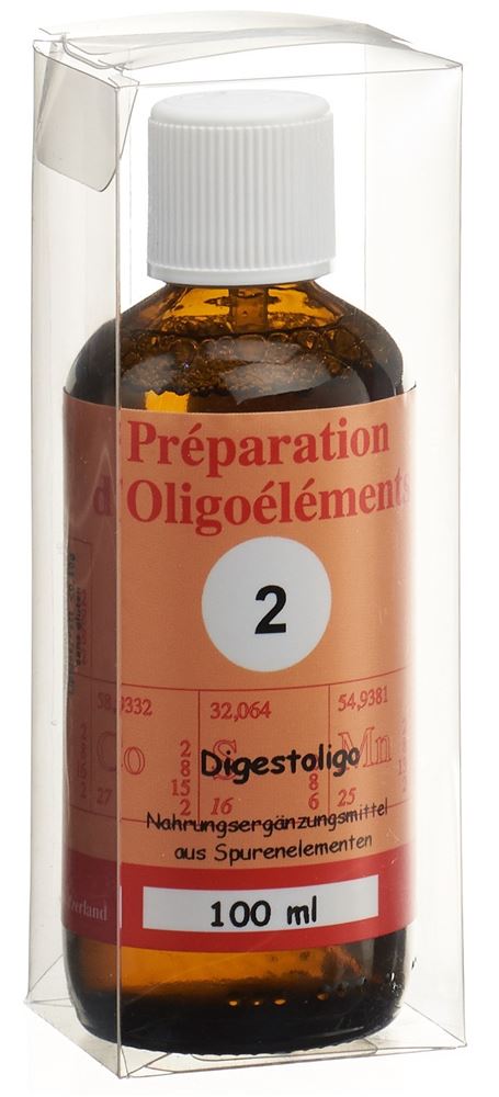 Bioligo POE 2 Digestoligo Préparation d’oligoéléments/Radis noir Fl 100 ml