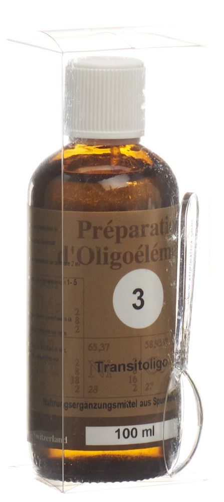 Bioligo POE 3 Transitoligo Préparation d’oligoéléments/Pruneau Fl 100 ml