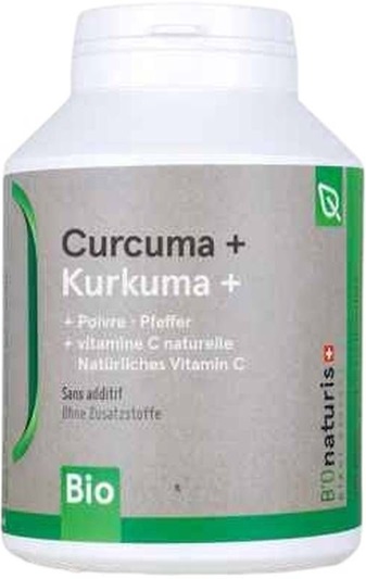 BIOnaturis Kurkuma Plus Kaps Ds 180 Stk