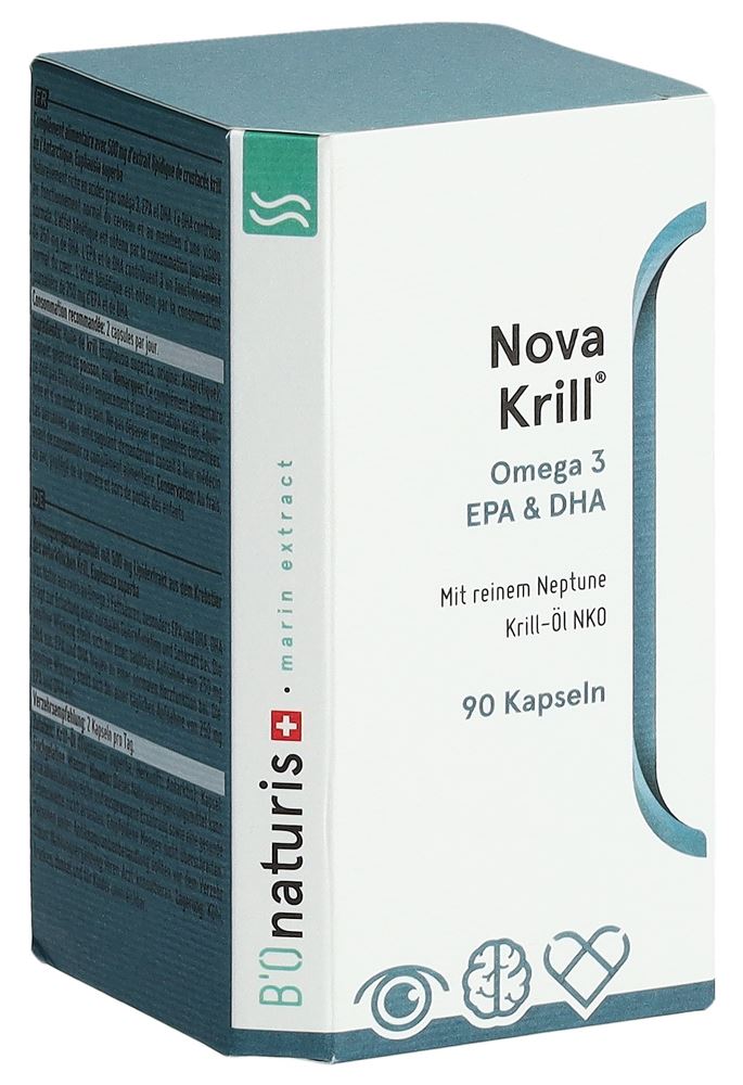 Novakrill Nko Krillöl Kapseln 500 Mg 90 Stück