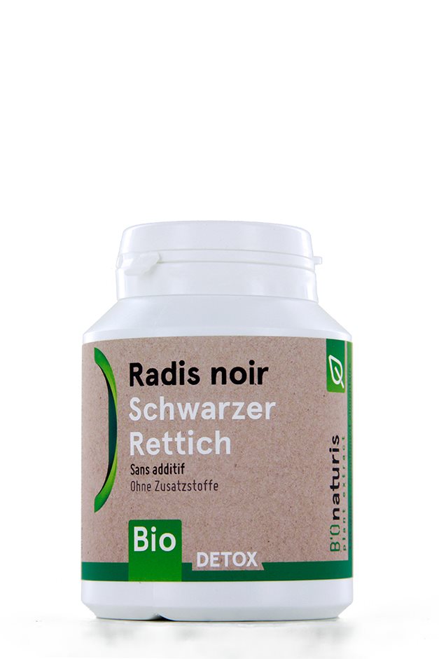 BIOnaturis Schwarz Rettich 250 mg Bio 120 Stk