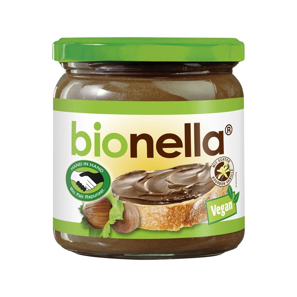 Bionella Nuss-Nougat Creme Glas 400 g