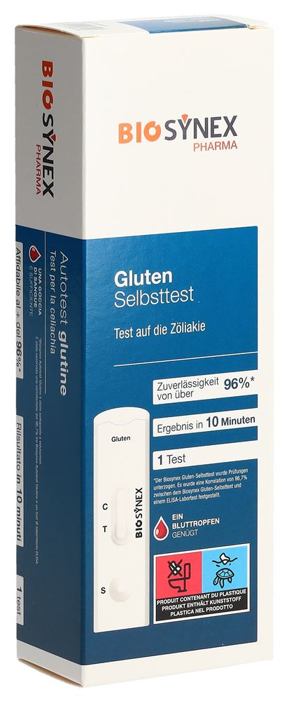 Biosynex Selbsttest auf Glutenunverträglichkeit