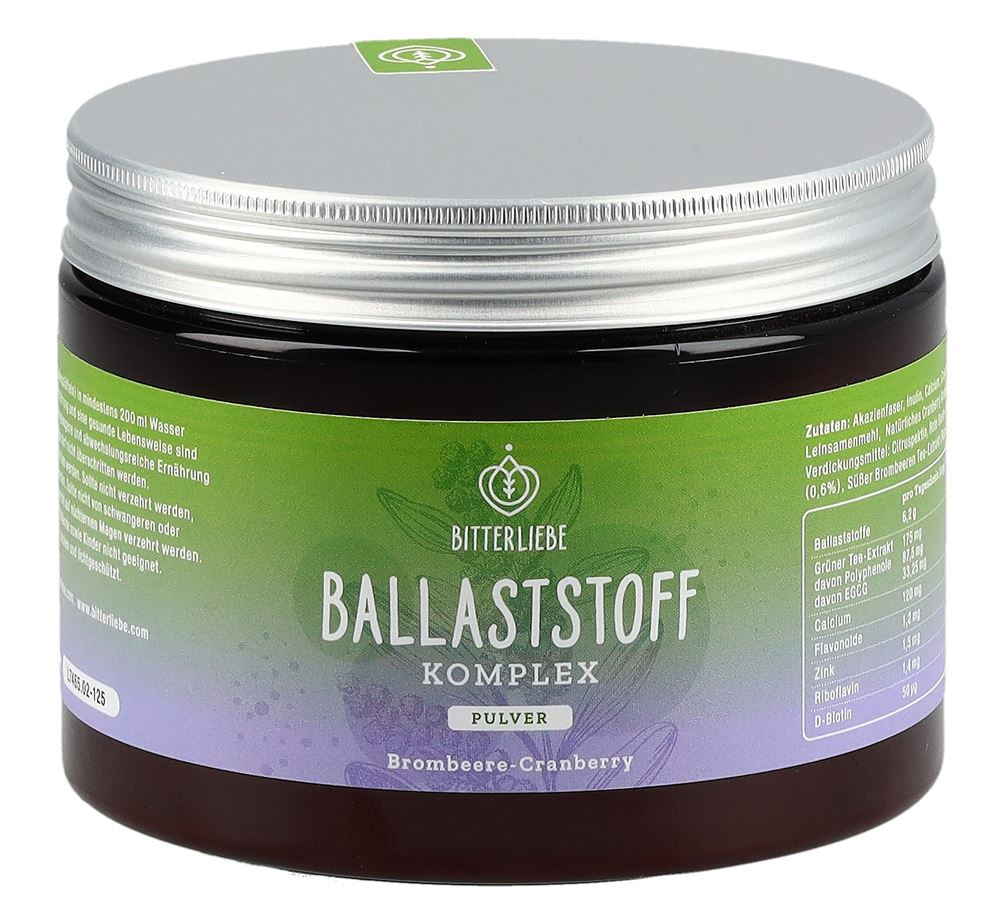 Bitterliebe Ballaststoff Komplex Plv Brombeere Cranberry Ds 300 g