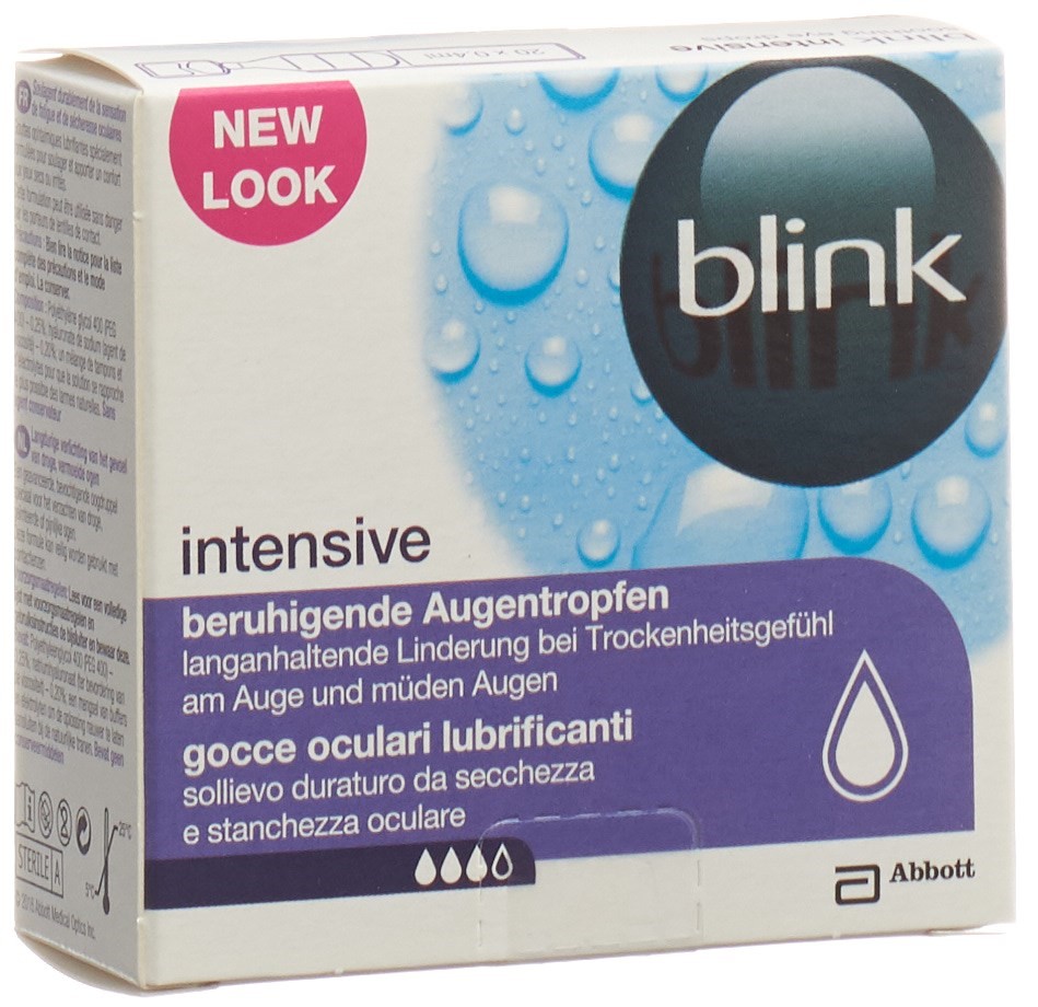 Blink Intensive Tears Unit Dose 20 x 0.4 ml