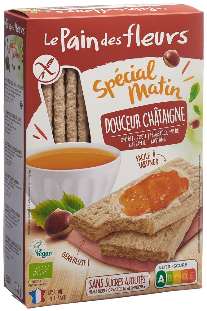 Blumenbrot Spécial Matin Kastanie Bio 230 g