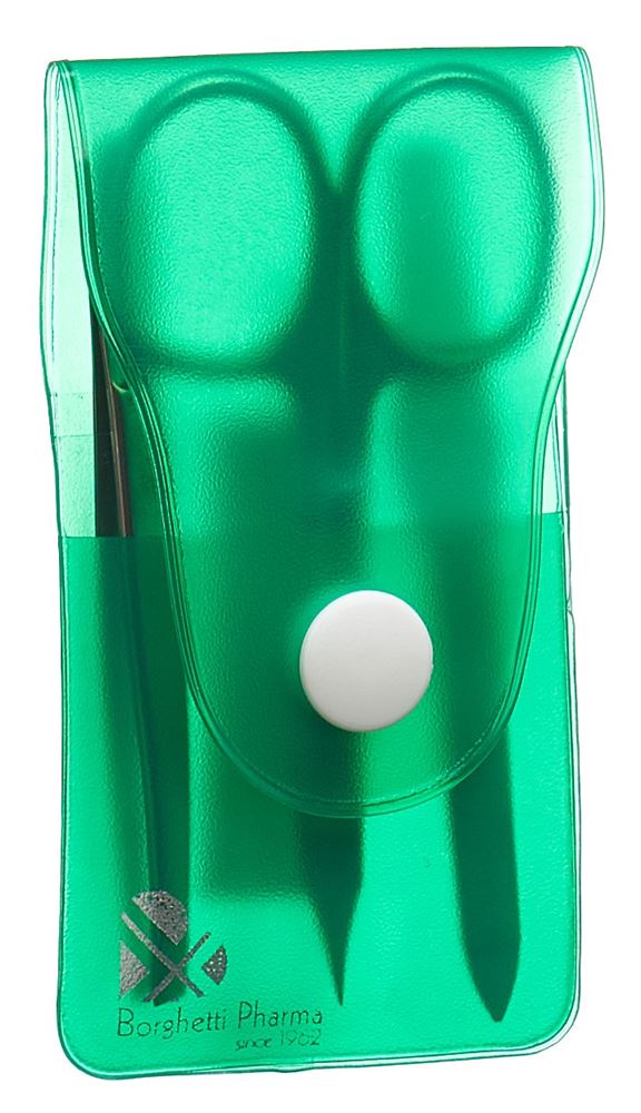 Borghetti Manicure Reiseset 3-teilig Farben assortiert