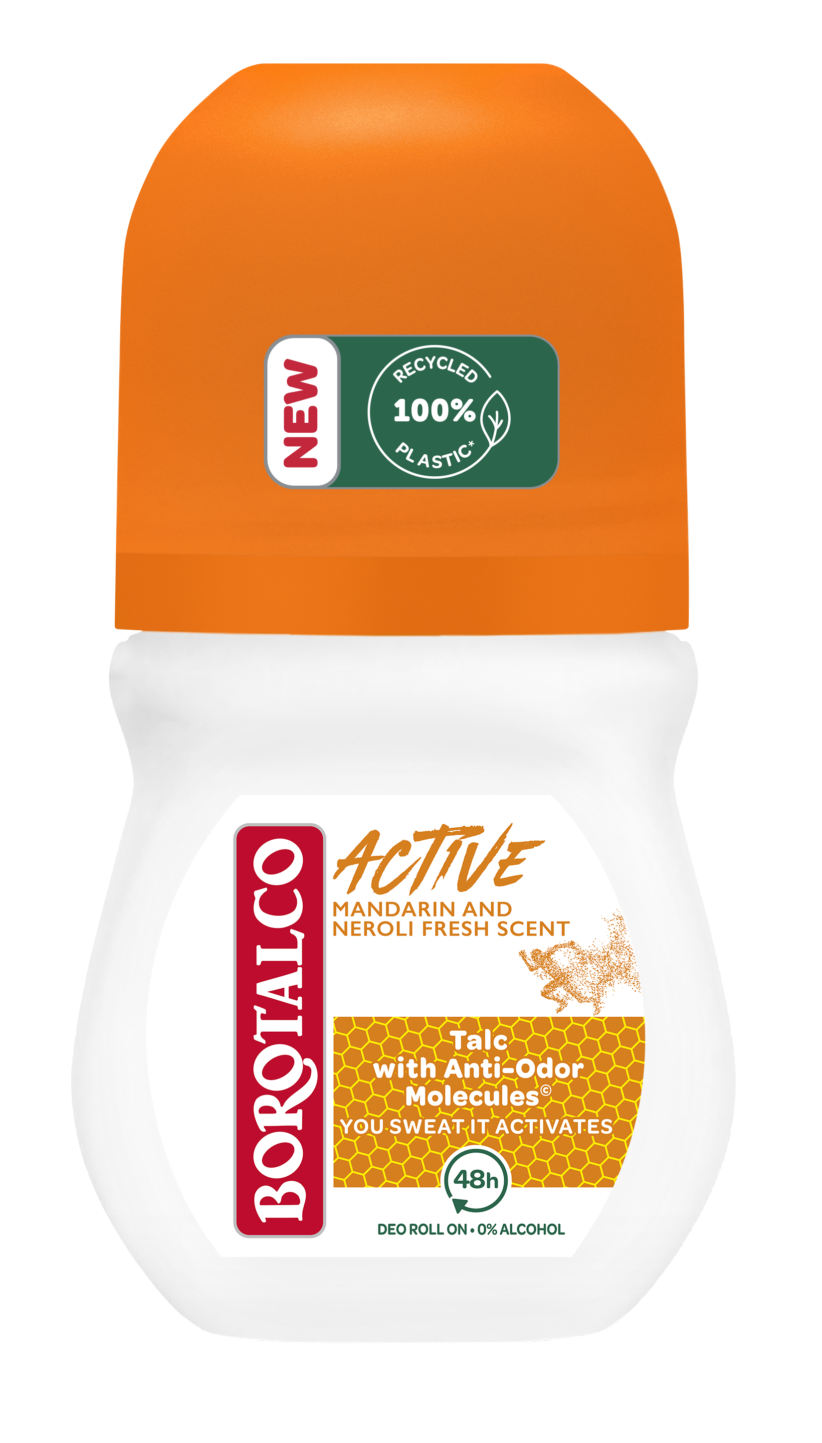 Borotalco Deo Active Roll on Mandarine und Neroli 50 ml