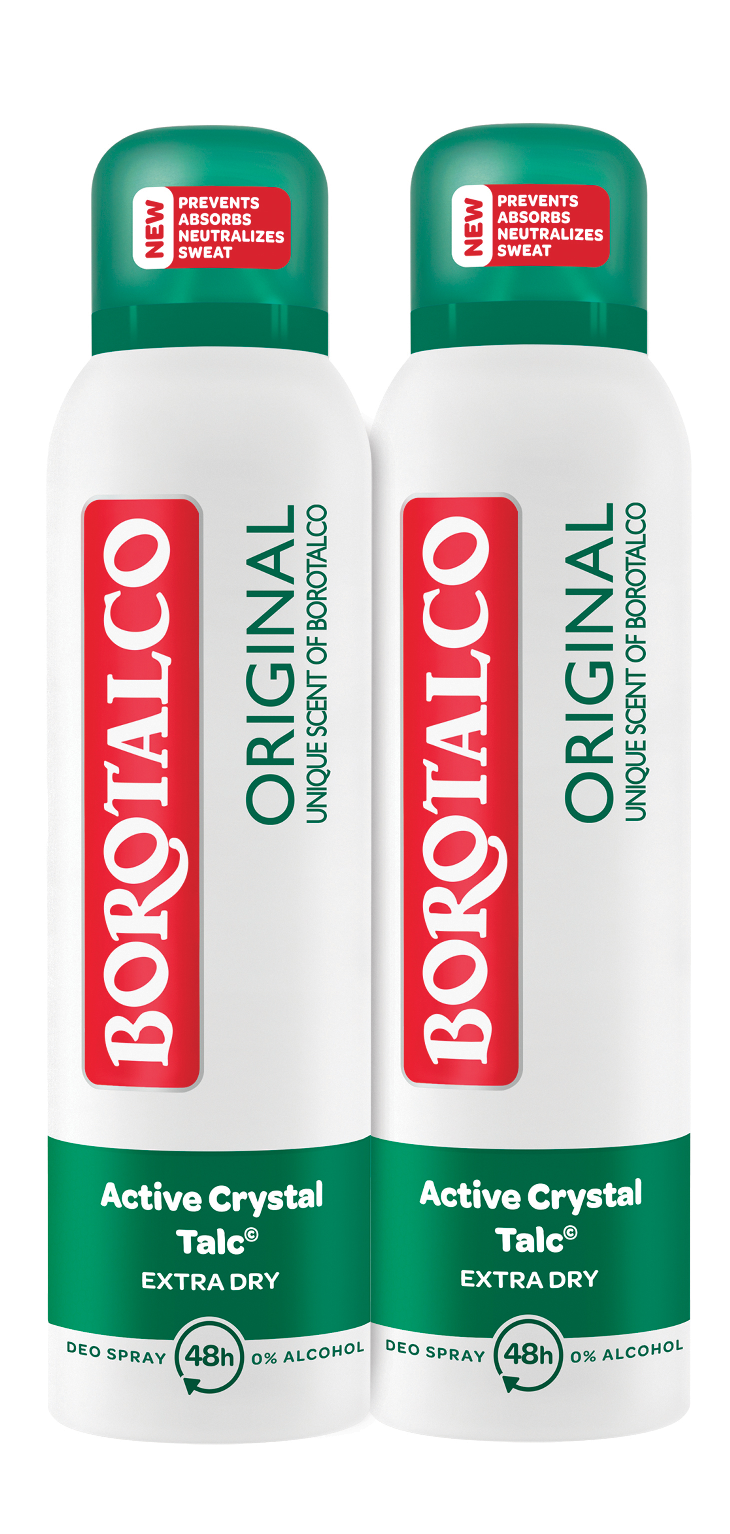 Borotalco Deo Original Spray 2 x 150 ml