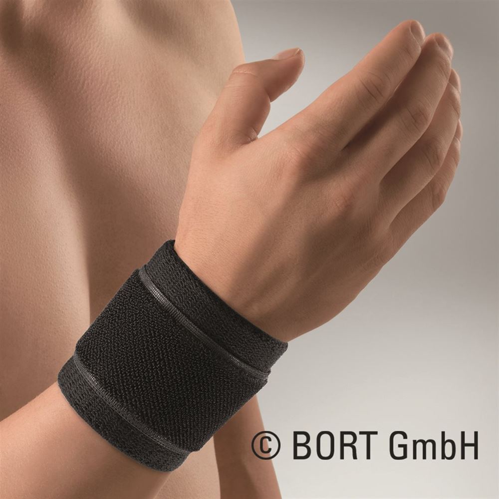 Bort ActiveColor Handgelenkbandage M -19cm schwarz