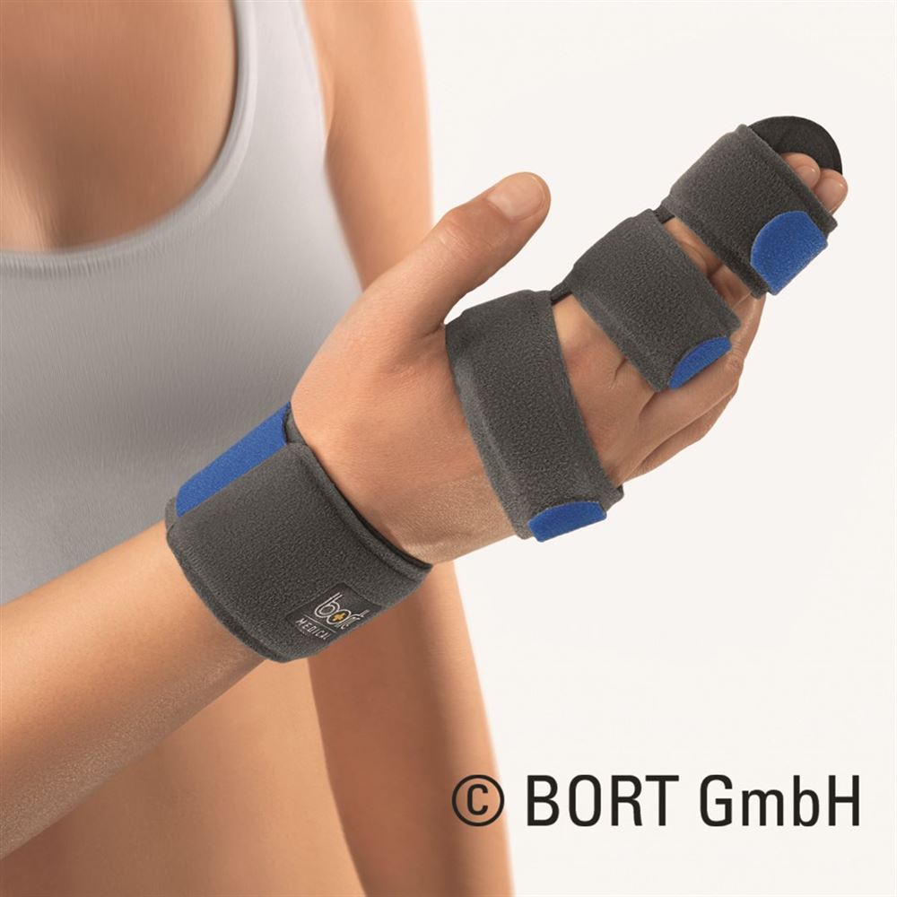Bort DigiSoft Fingerorthese Gr1 -16cm grau