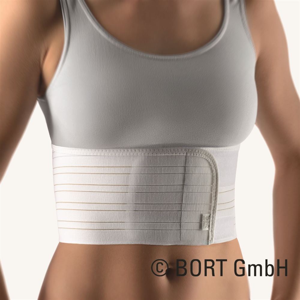 Bort elastischer Rippengurt M Damen weiss