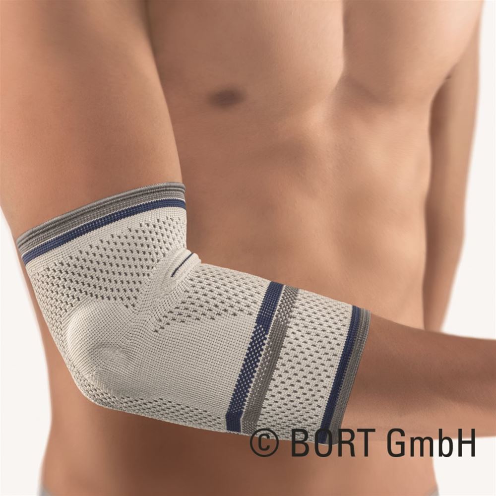 Bort EpiBasic Bandage M mit Pelotten silber