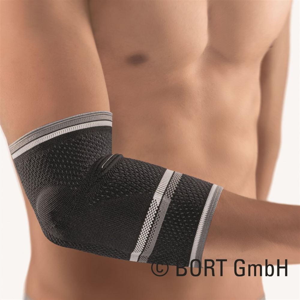 Bort EpiBasic Bandage XS mit Pelotten schwarz