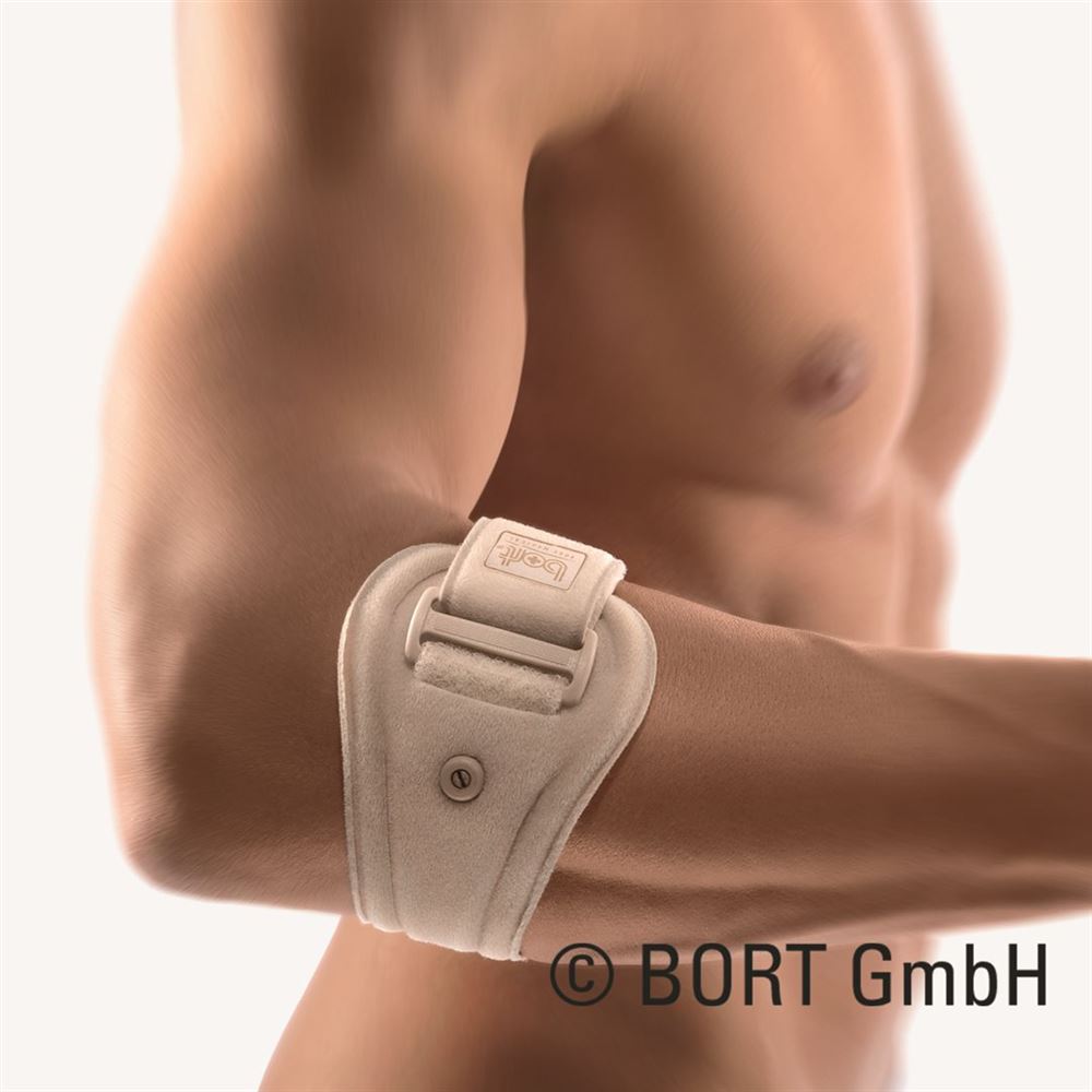 Bort EpiContur Epicondylitis Spange avec 2 Pelotten Gr1 -30cm beige