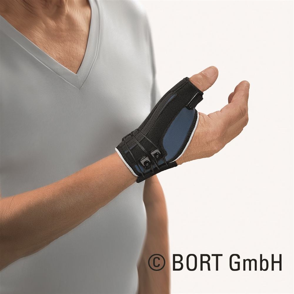 Bort Generation Daumenschiene L rechts blau