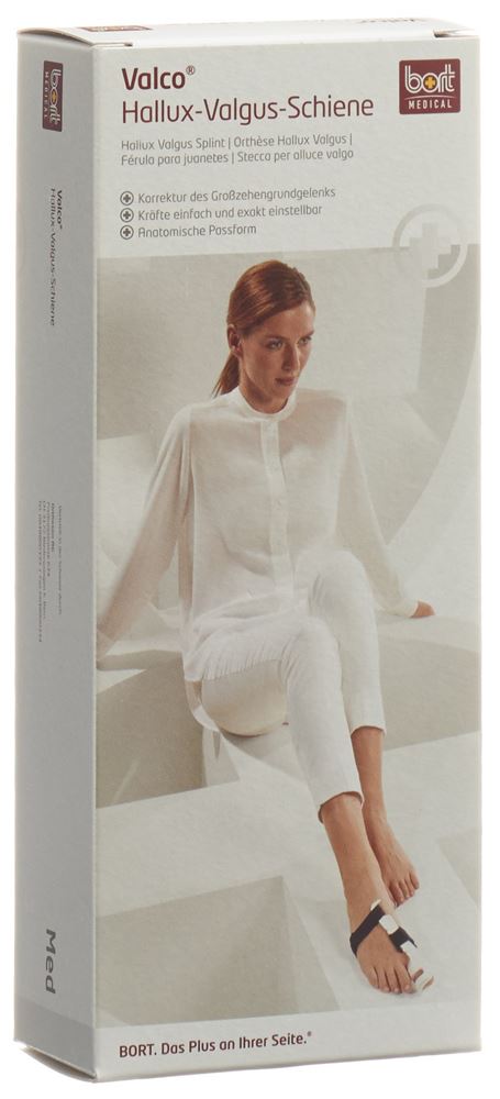 Bort Hallux Valgus Schiene M 38-41 links