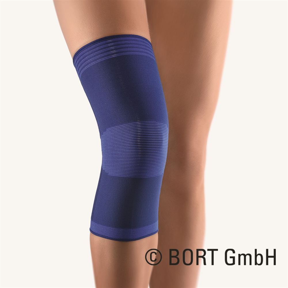 Bort Kniestütze Zweizug L -42cm blau