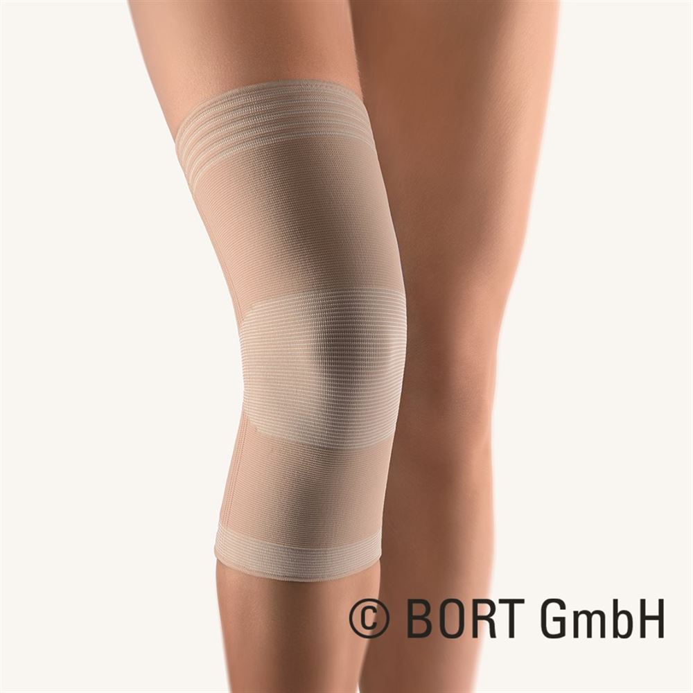 Bort Kniestütze Zweizug M -37cm beige