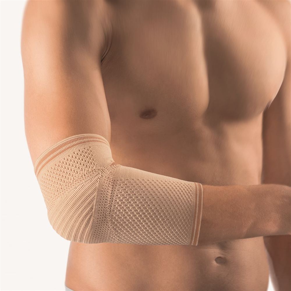 Bort KubiTal Ellenbogen-Polster-Bandage M -28cm beige