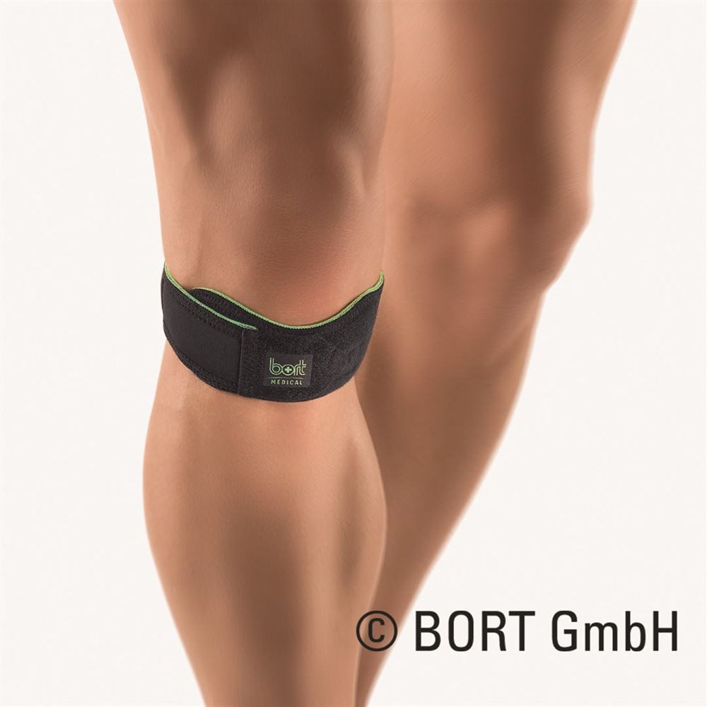 Bort Patella Sehnenbandage Sport Gr2 schwarz/grün