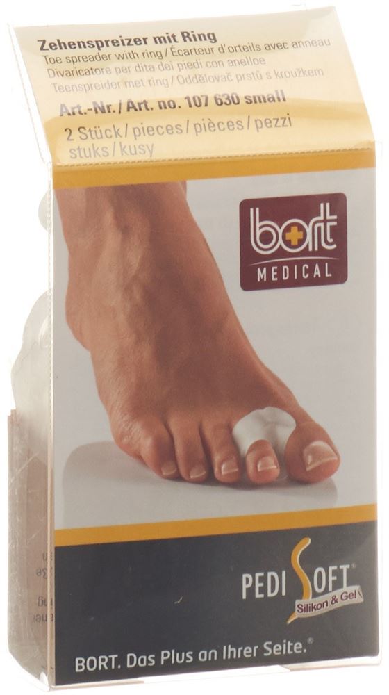 Bort PediSoft Zehenspreizer mit Ring small