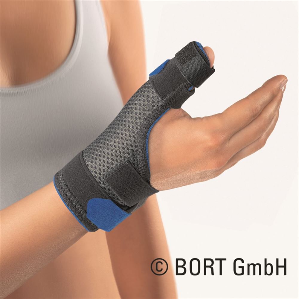 Bort Soft Daumenschiene plus M grau