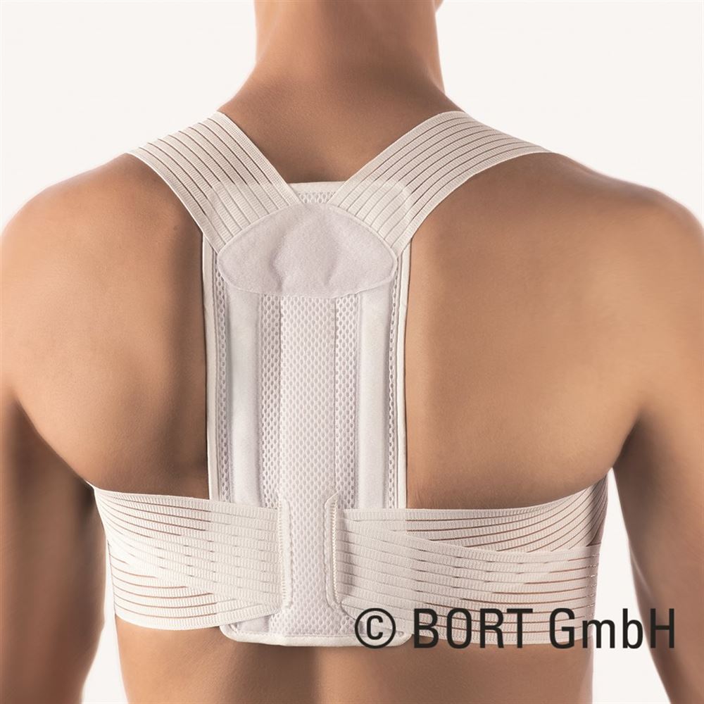 Bort StabiloFix elastischer Geradehalter Gr2 weiss