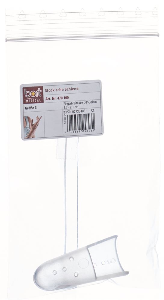 Bort Stack'sche Schiene Gr3 transparent