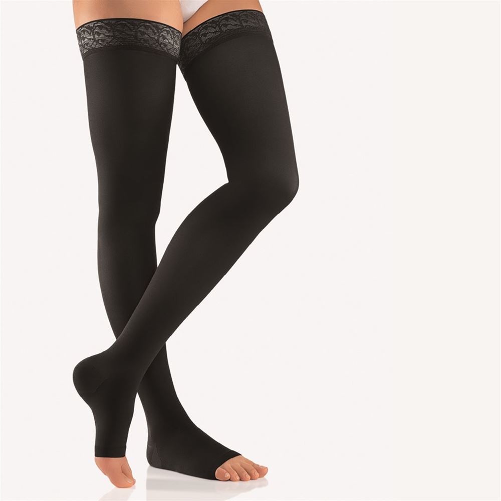 Bort Trend AG Kkl2 IV offene Spitze normal schwarz Spitzenhaftband 1 Paar