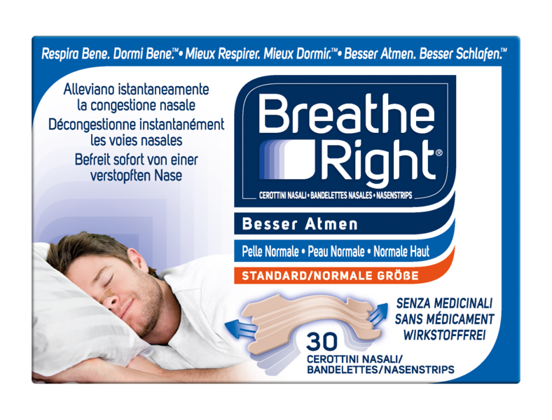Breathe Right Nasenpflaster TAN S/M 30 Stk
