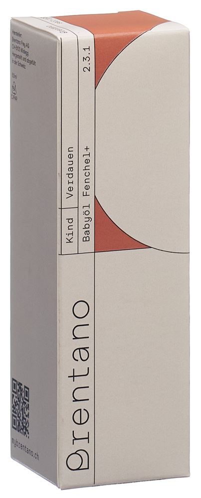 Brentano Babyöl Fenchel+ Pip Fl 50 ml