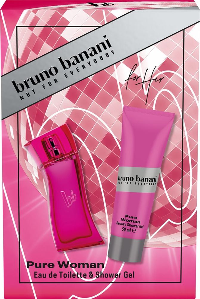 Bruno Banani Pure Woman Eau de Toilette 30ml + Shower Gel 50ml