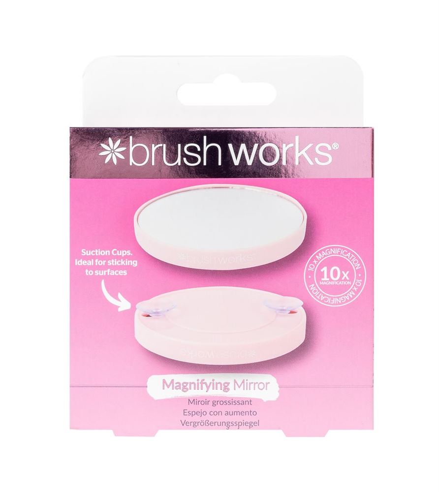 Brushworks Magnifying Mirror 10x Magnification Box