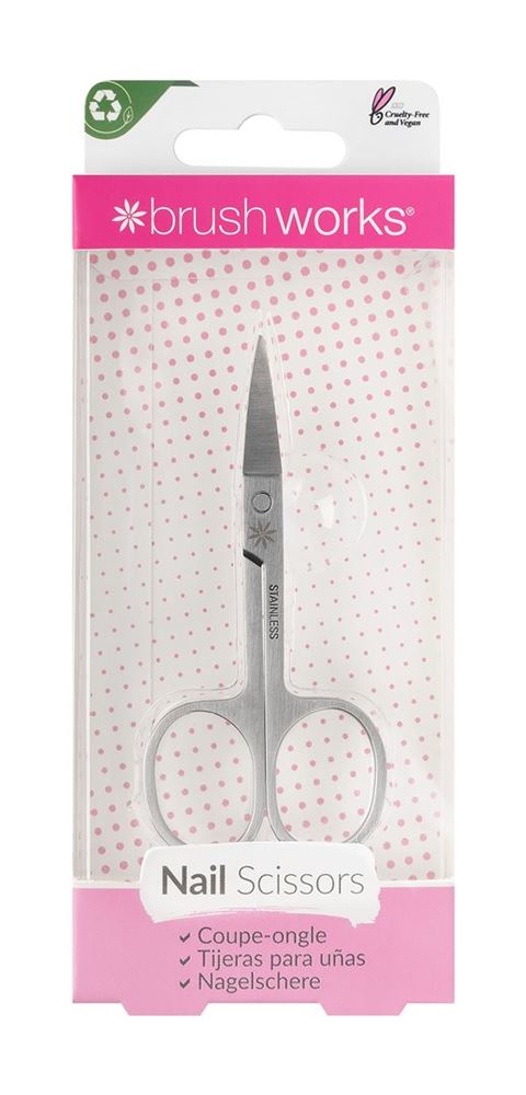 Brushworks Nail Scissors Box