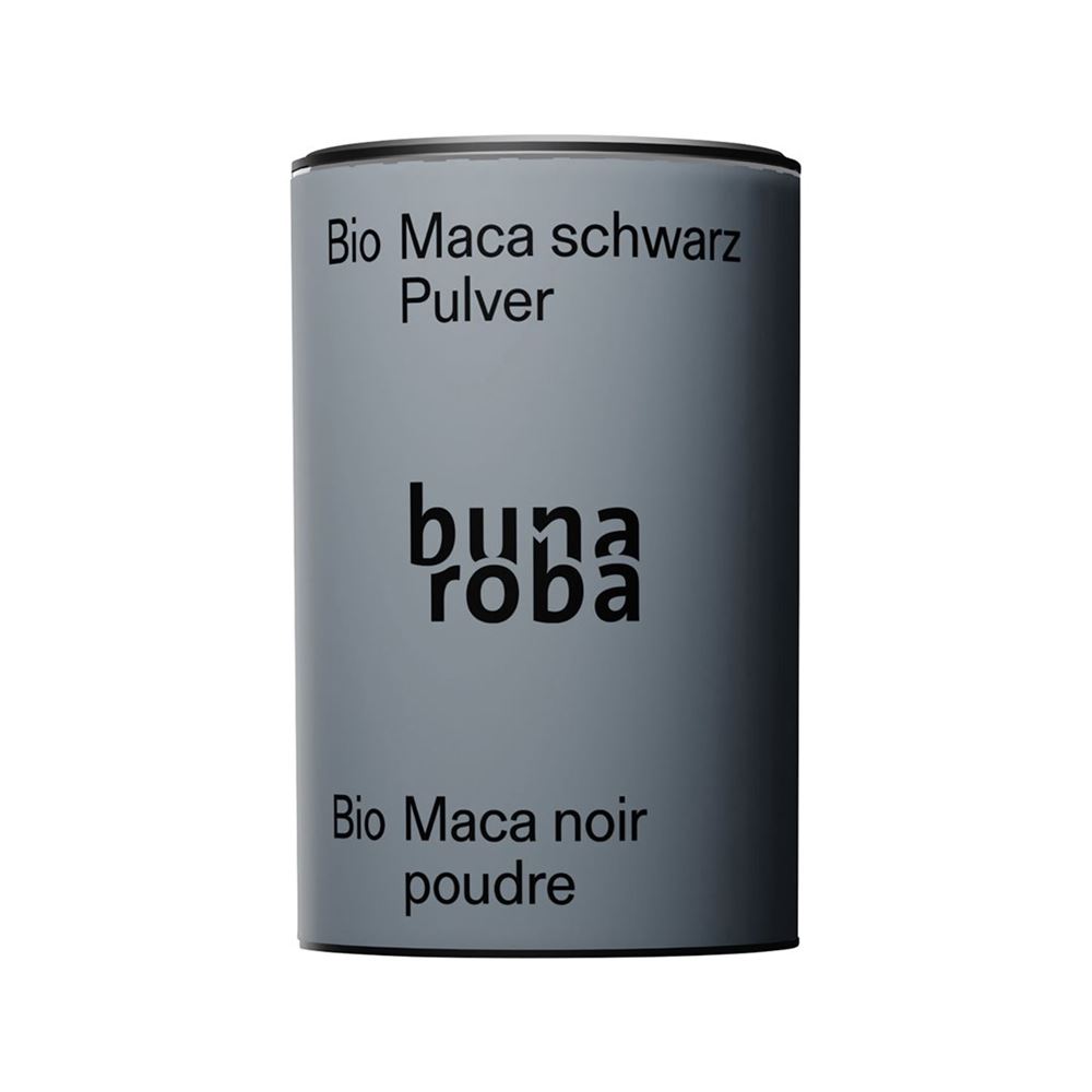 Bunaroba Maca Pulver schwarz Ds 175 g