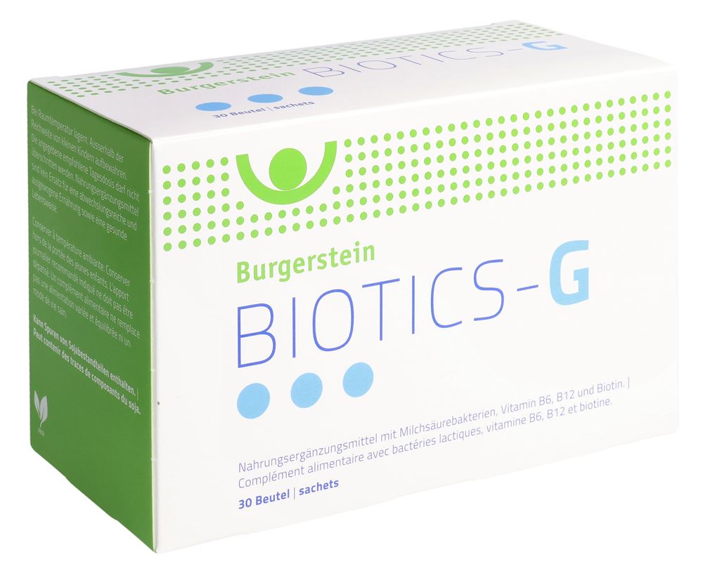 Burgerstein Biotics-G Pulver Beutel 30 Stück