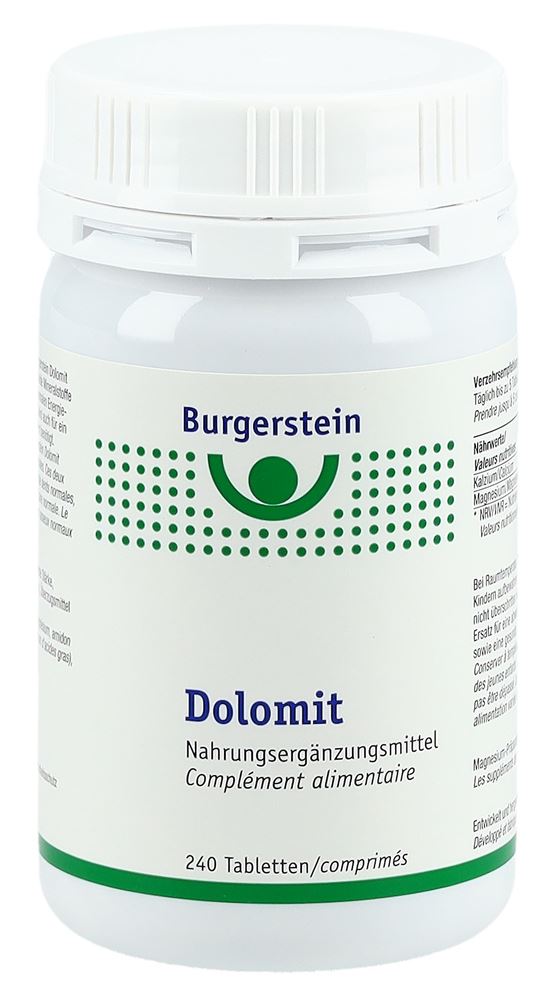 Burgerstein Dolomit Tabletten 240 Stück