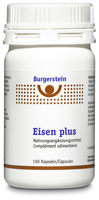 Burgerstein Eisen Plus Kapseln Ds 150 Stück