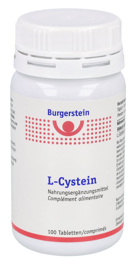 Burgerstein L-Cystein Tabletten Ds 100 Stück