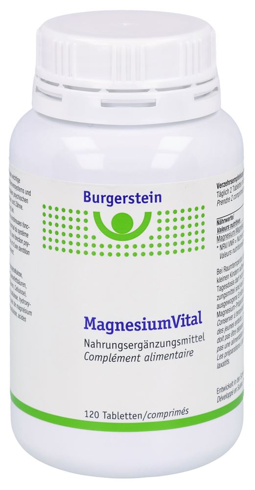 Burgerstein Magnesiumvital Tabletten Ds 120 Stück