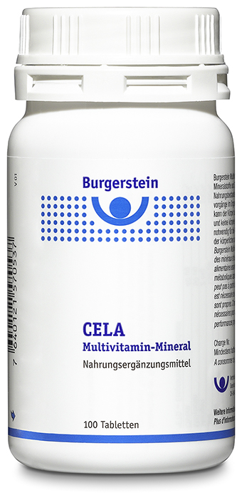 Burgerstein Cela Multivitamin-Mineral Tabletten 100 Stück