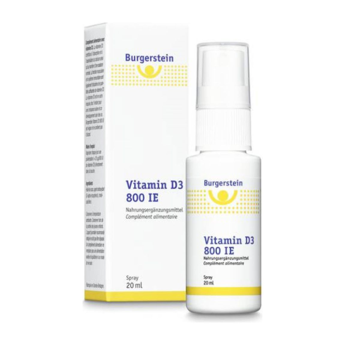 Burgerstein Vitamin D3 800 IE Spr 20 ml