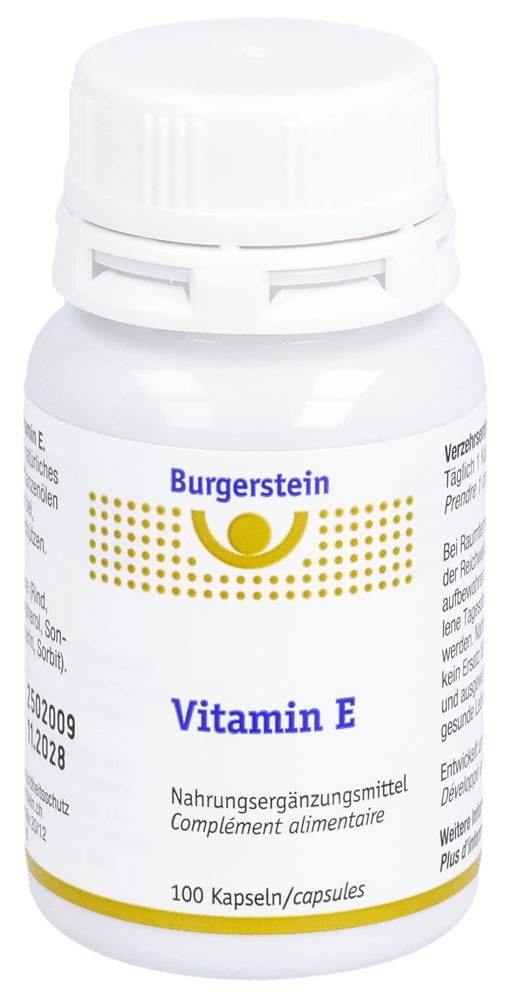 Burgerstein Vitamin E Kaps Ds 100 Stk
